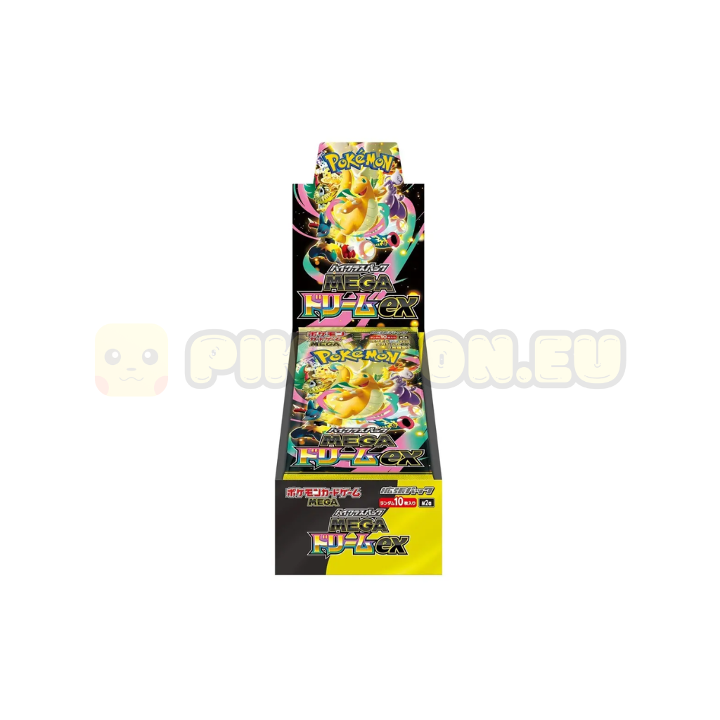 Pokmon TCG: Mega Dream Ex - Booster Box - Japanese Pikamon Pokmon TCG: Mega Dream Ex - Booster Box - Japanese Pikamon