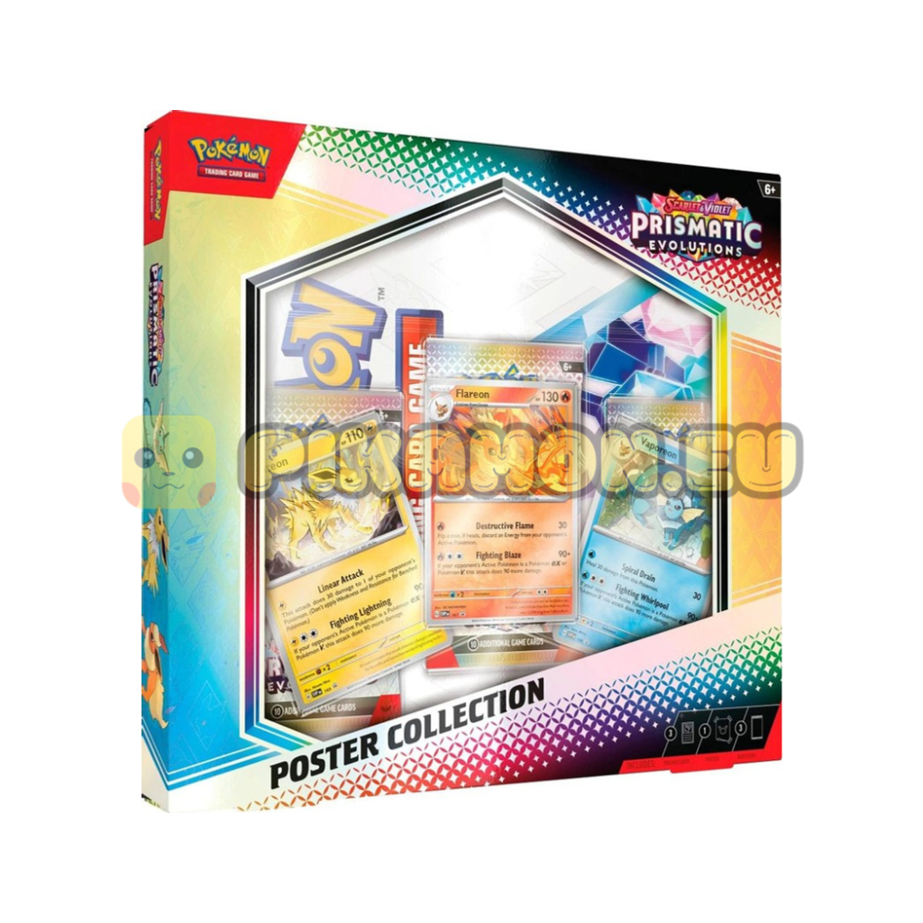 Pokémon TCG: Prismatic Evolutions Poster Collection - English