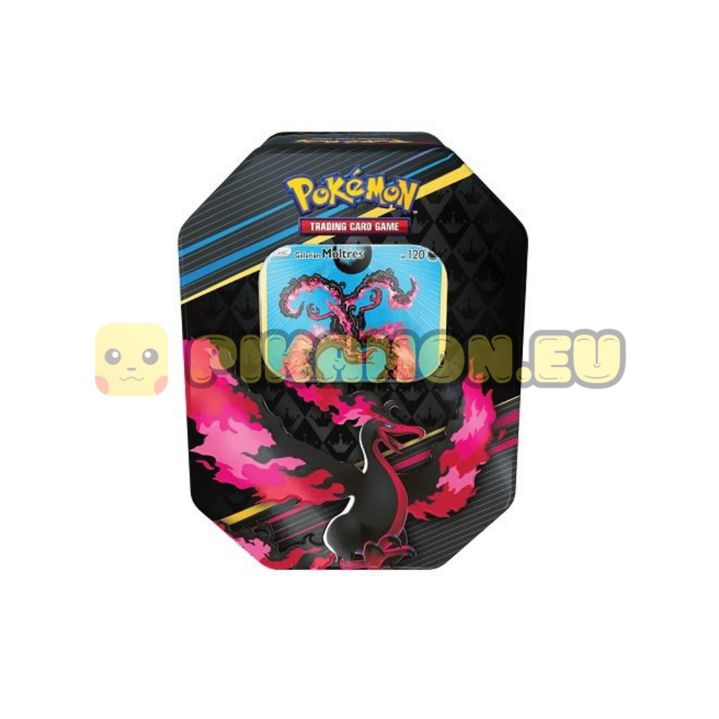 Pokémon TCG: Crown Zenith Galarian Moltres Tin - English