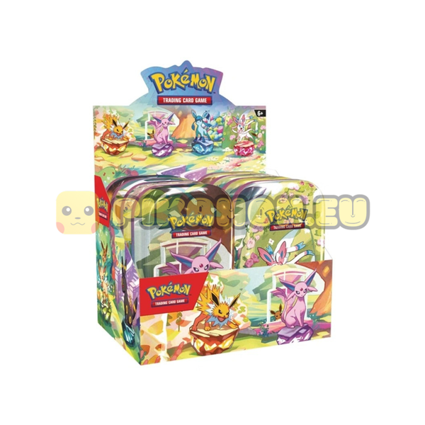 Pokémon TCG Prismatic Evolutions sealed Mini Tin Display – English