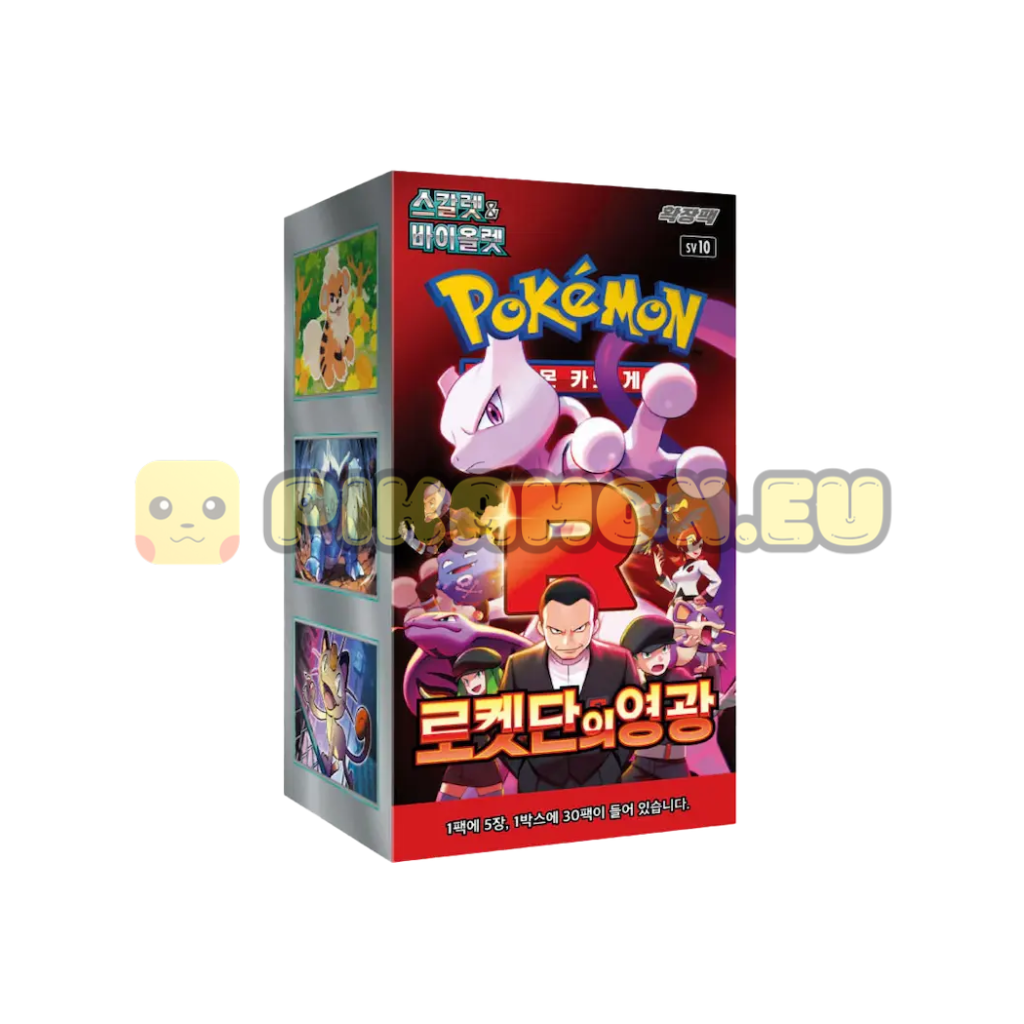 Pokémon TCG: The Glory of Team Rocket - Booster Box - Korean