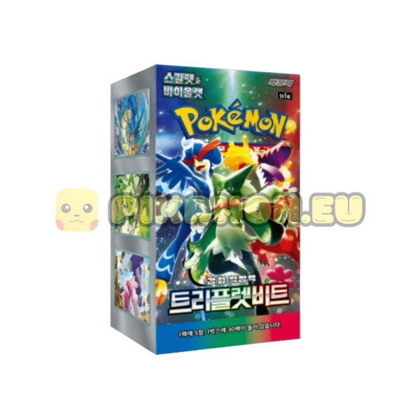 Pokémon TCG Triplet Beat Booster Box sealed booster box — Pikamon