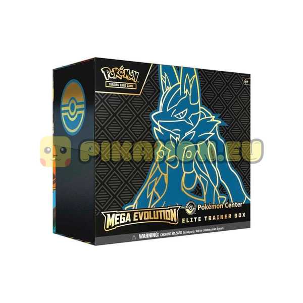 Pokémon TCG Mega Lucario Pokémon Center sealed Elite Trainer Box – English