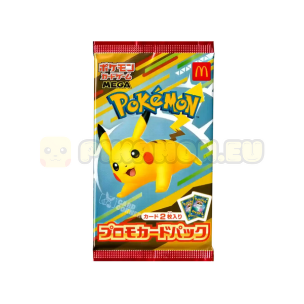 Pokémon TCG: McDonald's 2025 Promo Pack Pikachu M-P 020 - Japanese