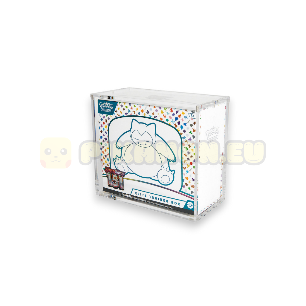 Heimdall® Pokémon Elite Trainer Box (ETB / TTB) Acrylic Display Case – Rhino Strength