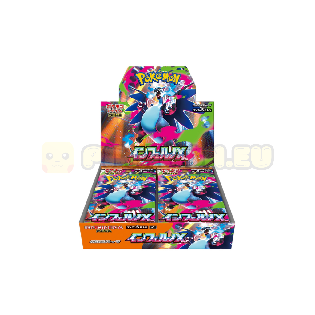 Pokémon TCG: Inferno X - Booster Box - Japanese – Pikamon Pokémon TCG: Inferno X - Booster Box - Japanese – Pikamon