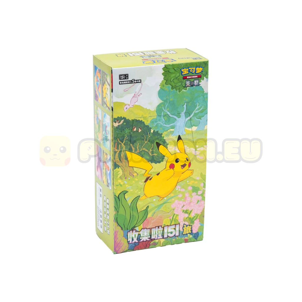 Pokémon Slim Collect 151 Journey (151) S-Chinese 🇨🇳 Booster Box