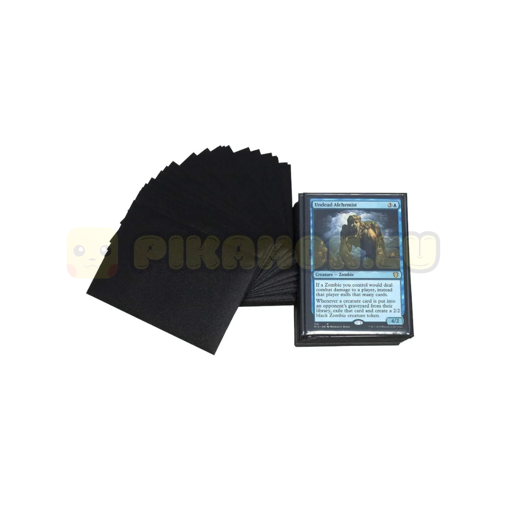 Heimdall® Night Black Matte Sleeves – 50 Pack