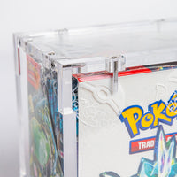 Heimdall® Pokémon Booster Box Acrylic Display Case – Panzer Strength (Heavy Duty, Stackable)