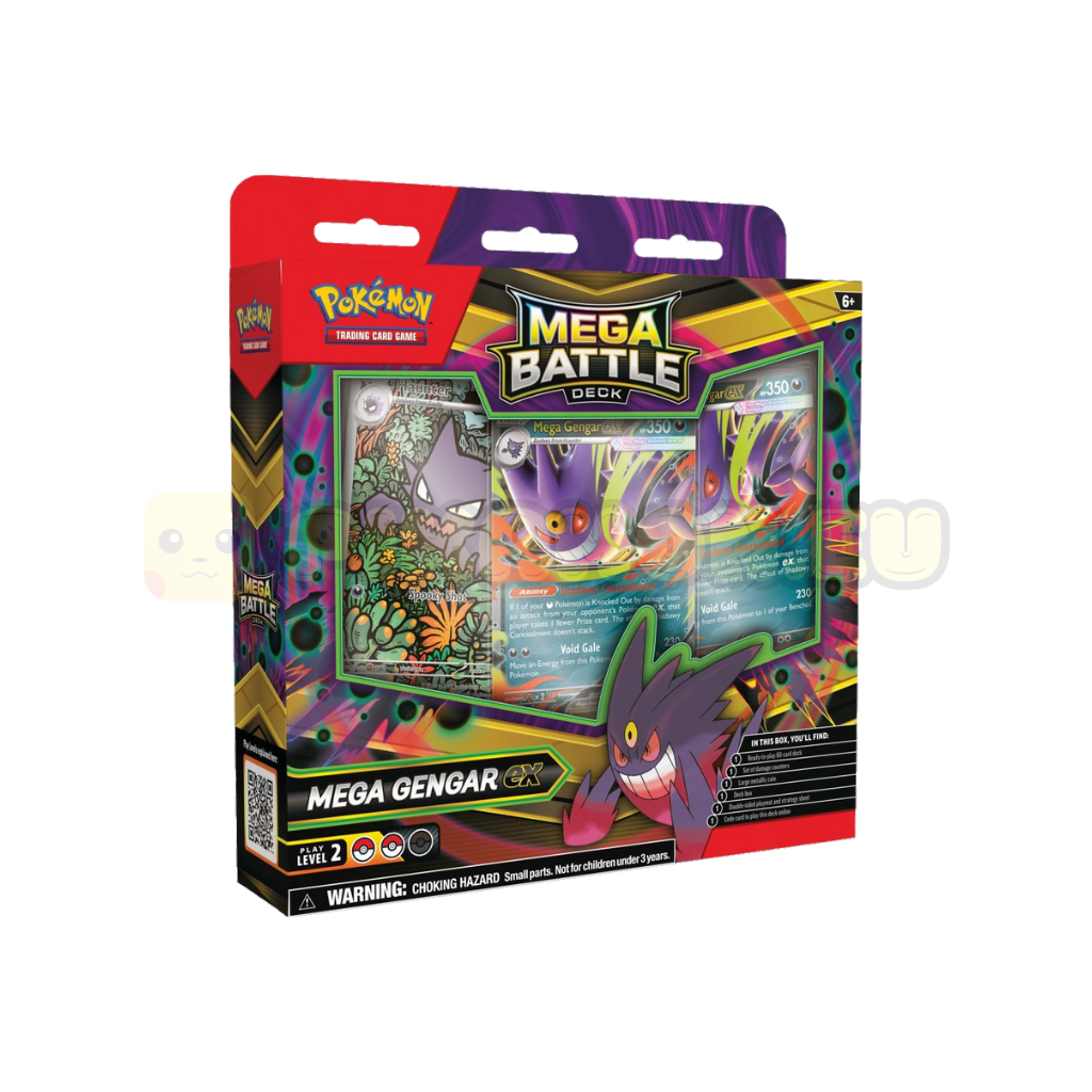 Pokémon TCG: Mega Battle Deck - Mega Gengar EX - English