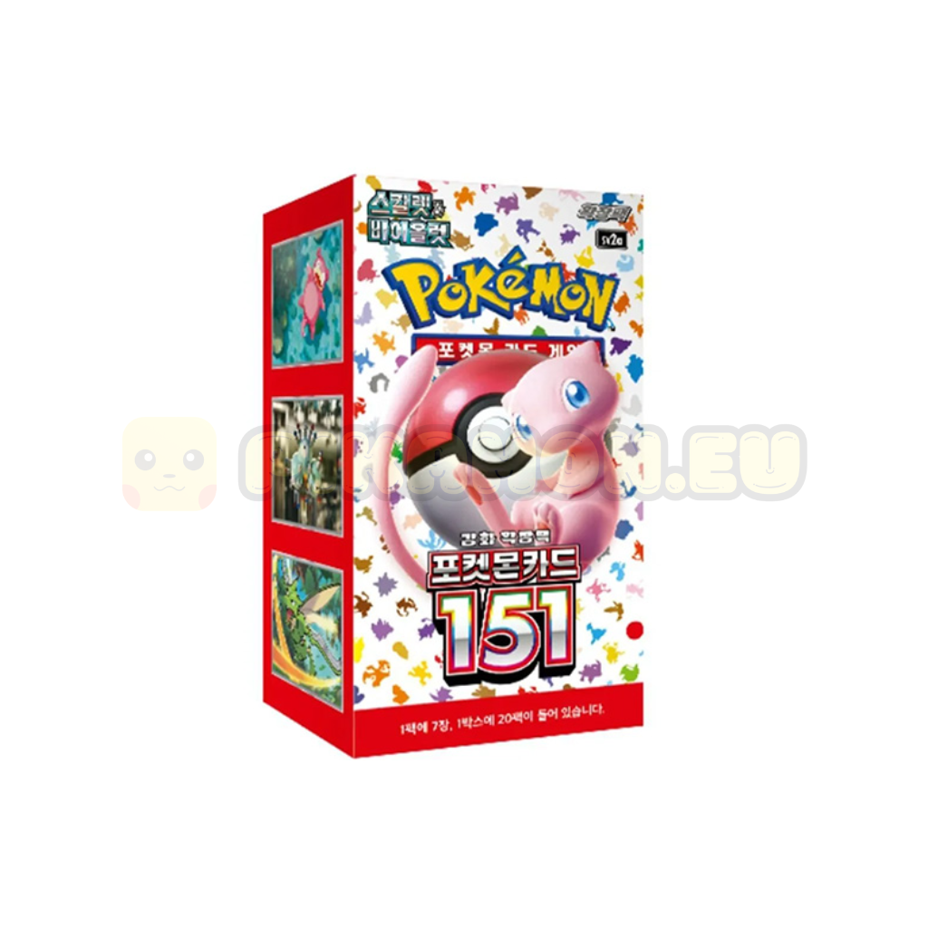 Pokémon TCG: Pokémon Card 151 - Booster Box - Korean