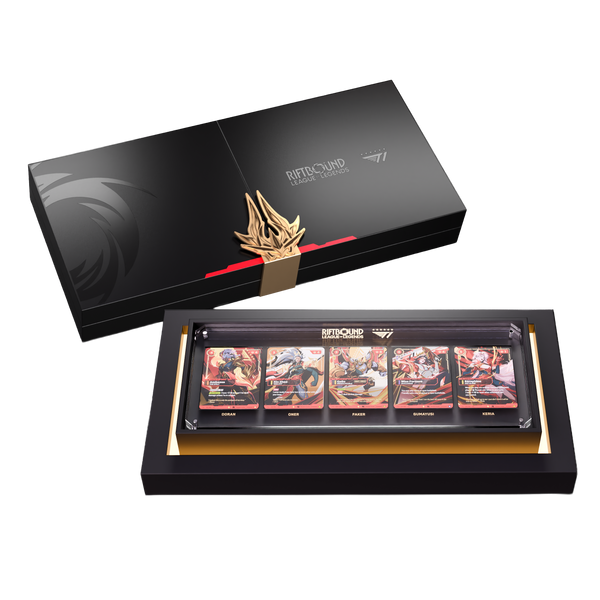 Riftbound x T1 2025 Worlds Champion Signature Edition sealed box set – Korean