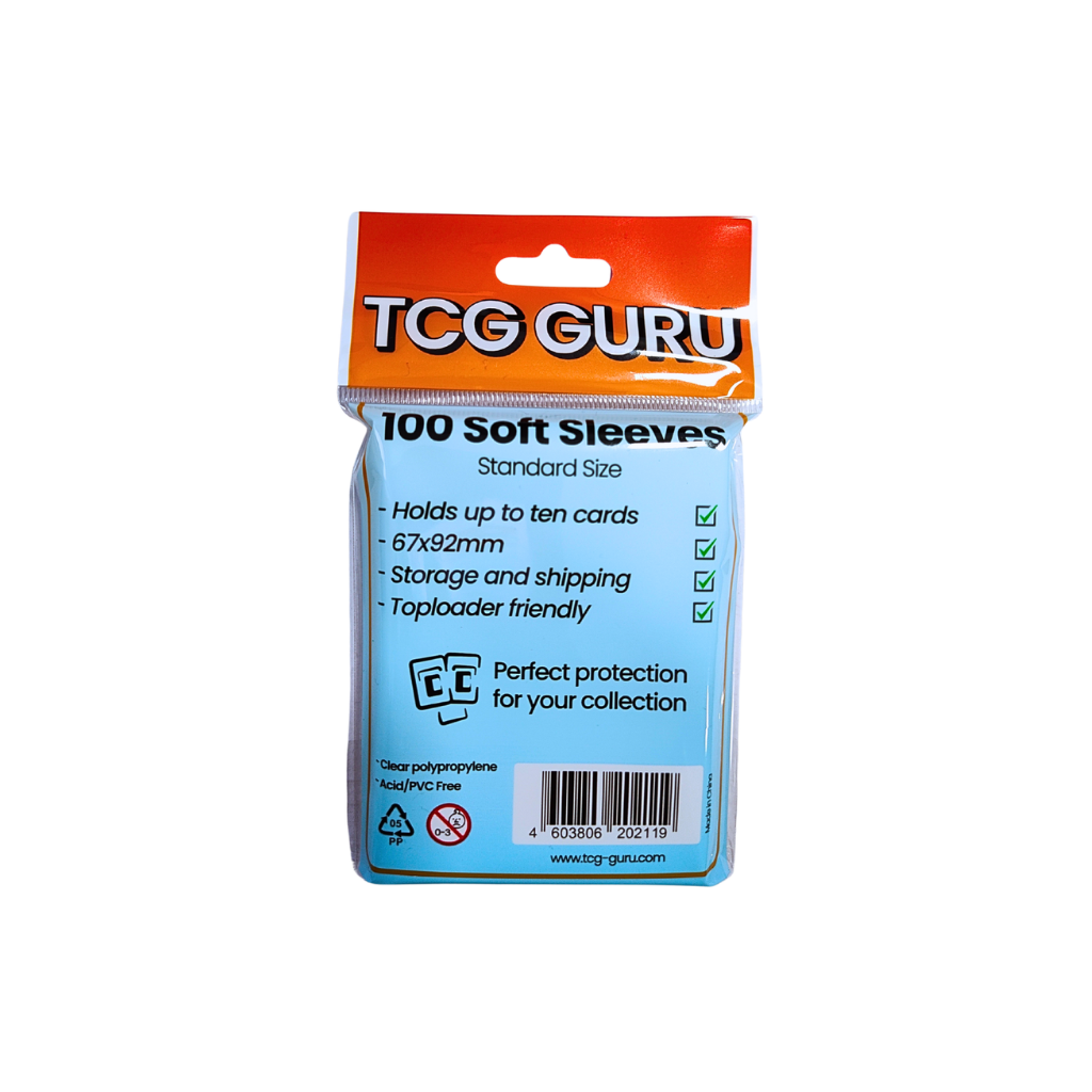 TCG Guru Soft Sleeves (100 Pieces)